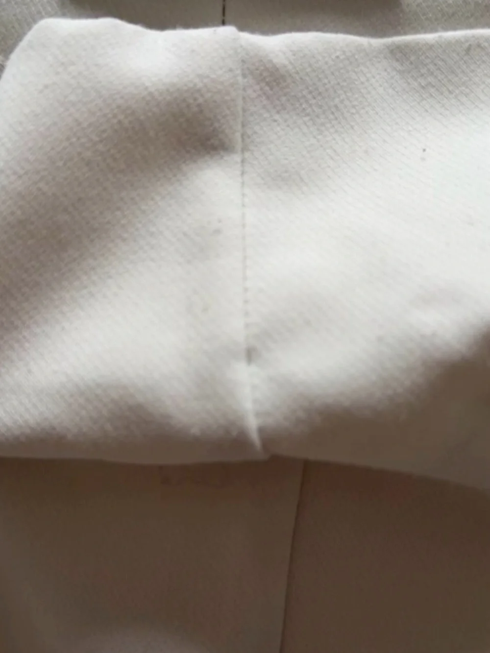 Zara Wide Leg Jumpsuit Pants in Off-White/Cream - Picture 4 of 4